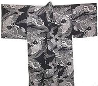 👘 authentic japanese men's yukata kimono robe - traditional elegance logo