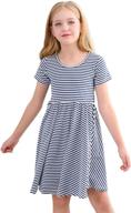 👗 adorable toddler sleeve casual twirly girls' clothing: stelle tops, tees & blouses logo