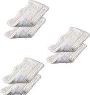 6-pack of eoocvt microfiber replacement cleaning pads for shark steam mop s3101 s3202 s3250 s3251 spray mops logo