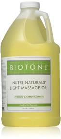 img 3 attached to 🌿 Biotone Nutri-Naturals Light Massage Oil - 64 oz