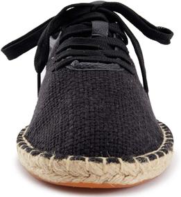 img 1 attached to Alexis Leroy Black Canvas Espadrille Shoes