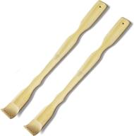 🎋 tungsam bamboo back scratchers for powerful self-therapy – set of 2, 17 inches long logo