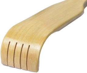 img 2 attached to 🎋 TungSam Bamboo Back Scratchers for Powerful Self-Therapy – Set of 2, 17 Inches Long