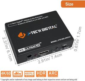 img 3 attached to J Tech Digital Совместимый Dolby Digital JTD18G H5CH2