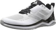 adidas performance trainer metallic silver men's shoes for athletic logo