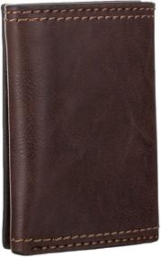 img 3 attached to 👝 Columbia Men's Brown Trifold Wallet - Essential Addition to Your Accessories