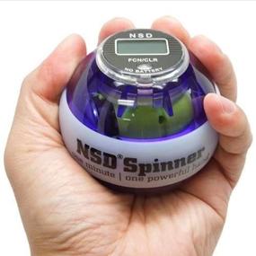 img 1 attached to NSD Power Gyroscopic Exerciser Featuring Sports & Fitness