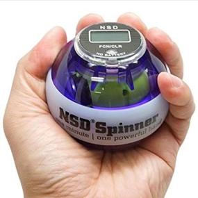 img 2 attached to NSD Power Gyroscopic Exerciser Featuring Sports & Fitness