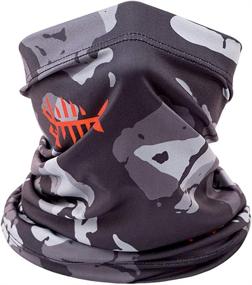 img 2 attached to 🌞 Ultimate Sun Protection with BASSDASH UPF 50+ Neck Gaiter: Ideal for Fishing, Hunting, Kayaking, Hiking, Cycling, Skiing, and More!