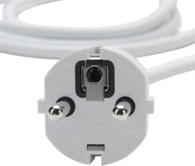 img 2 attached to 🔌 WESAPPINC Replacement Extension Power Cord European Standard Plug 6ft Cable for Apple MacBook 45W 60W 85W Magsafe/Magsafe 2 Power Adapter