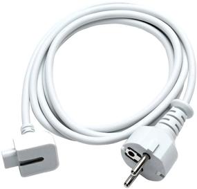 img 4 attached to 🔌 WESAPPINC Replacement Extension Power Cord European Standard Plug 6ft Cable for Apple MacBook 45W 60W 85W Magsafe/Magsafe 2 Power Adapter