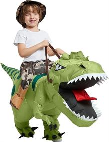 img 2 attached to Inflatable Dinosaur Halloween Dress Up: Add Fun and Thrill to Pretend Play with One Casa!