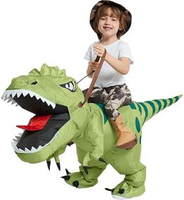 img 3 attached to Inflatable Dinosaur Halloween Dress Up: Add Fun and Thrill to Pretend Play with One Casa!