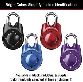 img 1 attached to 🔒 Master Lock 1500ID: Advanced Directional Combination for Enhanced Security