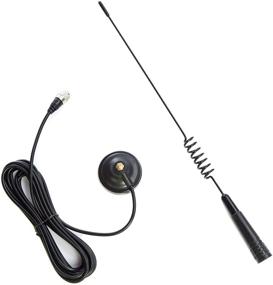 img 1 attached to 📡 High-Performance 14-Inch CB Antenna: Magnetic Mount, PL259 & BNC Male Compatible with Cobra Midland Uniden President Vehicle Car Truck Mobile CB Radio Handheld CB Radio - Best Buy!