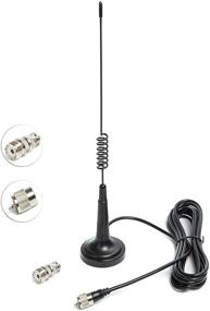 img 4 attached to 📡 High-Performance 14-Inch CB Antenna: Magnetic Mount, PL259 & BNC Male Compatible with Cobra Midland Uniden President Vehicle Car Truck Mobile CB Radio Handheld CB Radio - Best Buy!