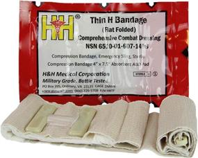 img 3 attached to 🩹 H&amp;H Thin H Bandage - Flat Fold: Versatile and Efficient Wound Care Solution