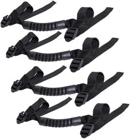 img 4 attached to 🚙 Enhance Your Jeep Wrangler Experience with Premium Roll Bar Grab Handles – Complete Set of 4 Rope Grip Handles for YJ TJ JK JL, Unlid, Sahara, Rubicon