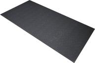 🏋️ high density treadmill exercise bike mat, 3 x 6.5-ft, regular by balancefrom logo