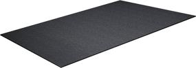 img 3 attached to 🏋️ High Density Treadmill Exercise Bike Mat, 3 x 6.5-ft, Regular by BalanceFrom