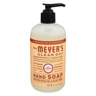 🌾 mrs. meyer's oat blossom hand soap liquid - 12.5 ounce: gentle cleansing for soft and nourished hands logo