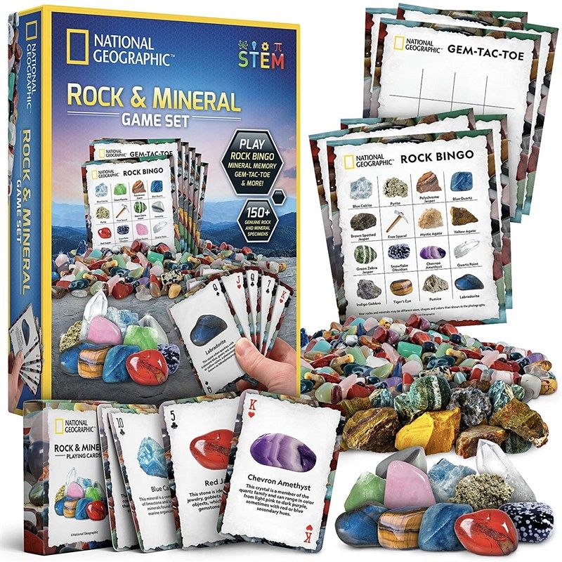 national geographic gemstone collection educational 로고