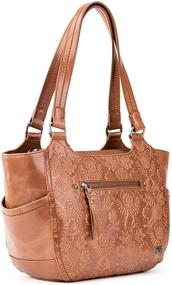 img 2 attached to 👜 The Sak Kendra Leather Satchel: Timeless Elegance and Unparalleled Style