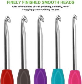 img 3 attached to Enhance Your Crochet Journey with the welltop 85-Piece Crochet Hooks Set: Everything You Need in one Convenient Storage Case!