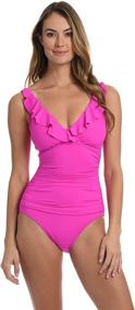 img 2 attached to Blanca Standard Underwire Surplice Swimsuit Women's Clothing for Swimsuits & Cover Ups