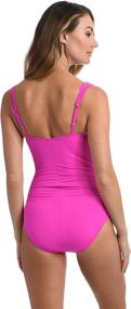 img 1 attached to Blanca Standard Underwire Surplice Swimsuit Women's Clothing for Swimsuits & Cover Ups