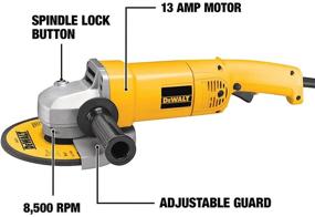 img 2 attached to DEWALT DW840 7 Inch Medium Grinder