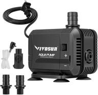 💧 vivosun 400gph submersible pump: ultra quiet water pump with high lift and versatile usage logo