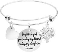 awegift inspirational mother and daughter jewelry cuff bracelet: a perfect gift 💝 for women, teen girls, and granddaughters on mother's day, birthdays, christmas and more! logo