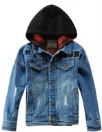🧥 stylish ripped jacket for boys - lisueyne cotton outwear clothing logo