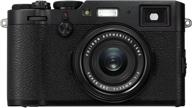 фотокамера fujifilm x100f aps c черного цвета логотип