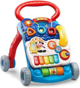 img 3 attached to 🚶 VTech Blue Sit-to-Stand Learning Walker
