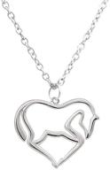 luvalti horse heart pendant 🐴 necklace - meaningful gift for loved ones logo