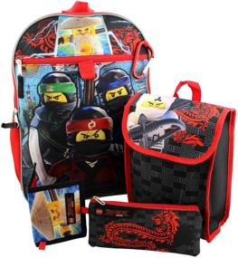 img 4 attached to 🎒 Ultimate LEGO Ninjago Backpack Wallet with Carabiner: A Versatile and Stylish Storage Solution