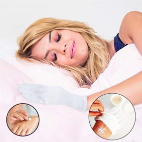 img 1 attached to 100% Cotton Eczema Gloves for Small Bulk Purchase - 12 🧤 Pairs, Thin Dry Hand Therapy Gloves for Moisturizing, Women's Night Sleeping Gloves