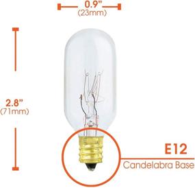 img 2 attached to Incandescent Appliance Himalayan Candelabra Dimmable Light Bulbs