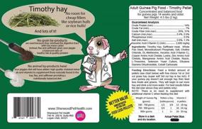 img 1 attached to 🐹 Sherwood Adult Guinea Pig Food: Timothy Pellet Formula for Optimal Pet Health