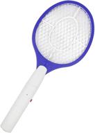 🦟 lulu home electric bug zapper | fly & mosquito swatter | battery powered bug zapper racket logo