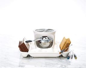 img 3 attached to 🔥 Small White Chicago Metallic S'mores Maker - Improve your searches!
