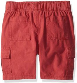 img 1 attached to Stylish and Durable Boys' Solid Cargo Shorts from The Children's Place