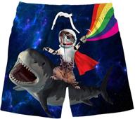 👨 funny cokid astronaut swim trunks - shorts for boys' swimwear logo