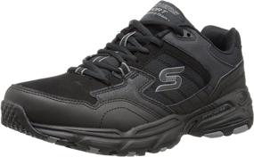 img 4 attached to 👞 Men's Black Skechers Sport Stamina Oxford Shoes