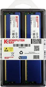 img 1 attached to 💾 KOMPUTERBAY 8GB DDR2 DIMM 800Mhz PC2 6400/6300 RAM with Heatspreaders - CL 5 (2 x 4GB) - 240 Pin