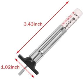 img 2 attached to 📏 PROND Tire Tread Depth Gauge - Accurate Measurement Tool for Tire Tread Depth, Color Coded Gauge for Tire Depth, Tire Tread Gauge - White Type