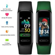 v101 fitness activity tracker watch: advanced body monitoring & waterproof design logo