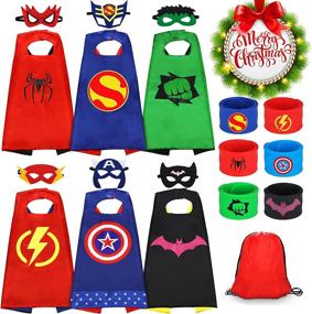 img 4 attached to 🎂 Halloween Birthday Superhero Costume Bracelets